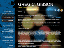 Tablet Screenshot of gregcgibson.com
